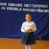  Szkoła 2017/2018. - Konkurs recytatorski im. K. Makuszyńskiego 